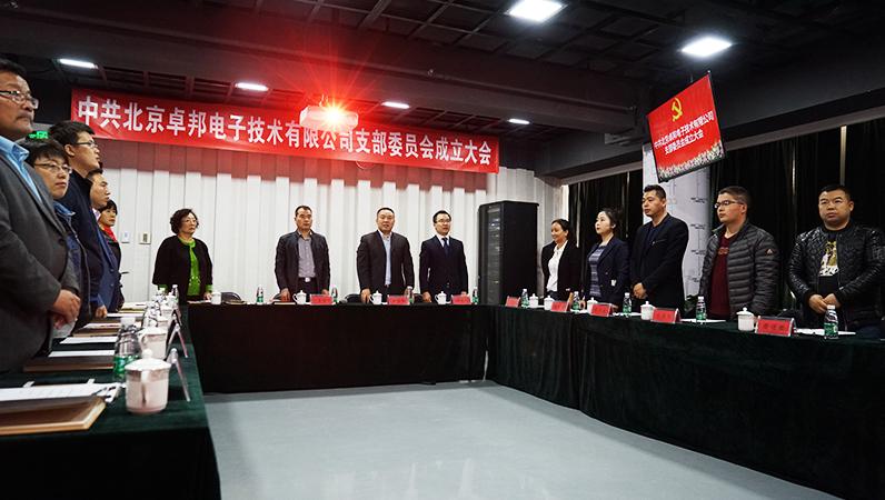 中共北京草莓视频软件免费下载电子技术有限公司支部委员会成立（一）